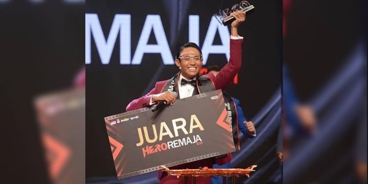 Tepati Ramalan, Mierul Aiman Dinobat Juara Hero Remaja 2021