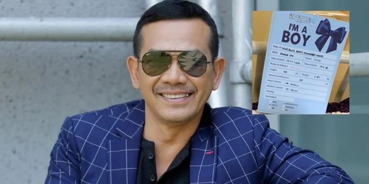 “Lama Sangat Tunggu” – 32 Tahun Menanti, Akhirnya Rosyam Nor Timang Zuriat Lelaki