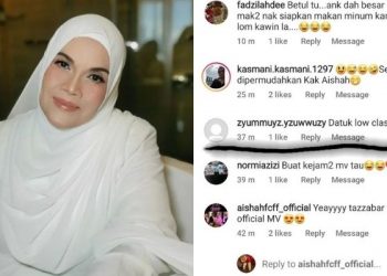 “Sakit Mental Agaknya” – Dilabel Datuk Low Class, Aishah Selar Individu Iri Hati