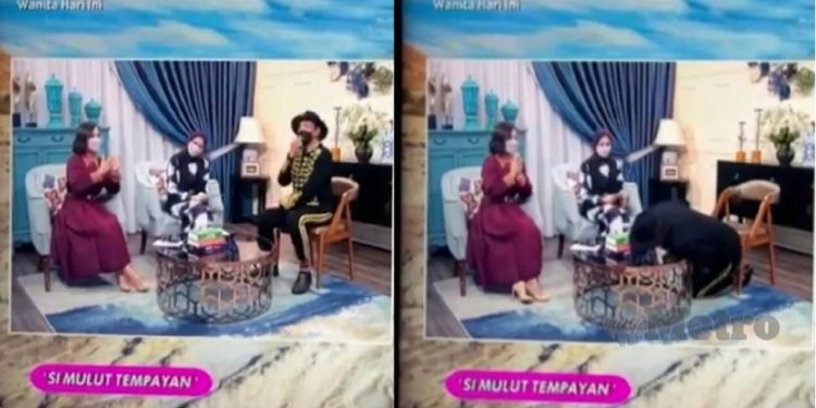 Roslan Shah Tiba-Tiba Rebah Dari Kerusi Ketika Bersiaran Langsung Dalam Wanita Hari Ini