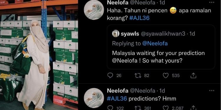 Neelofa Ramal Mimpi Dan Pelukan Angkasa Berpotensi Menang Anugerah Juara Lagu