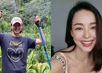 Sarat Mengandung, Honey Lee Kekal Aktif Lakukan Aktiviti Ekstrem Serta Daki Gunung