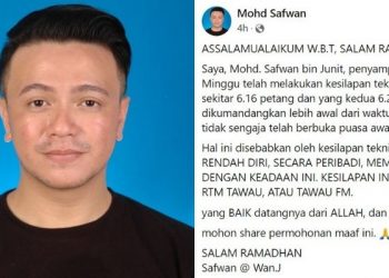 Penyampai Radio Mohon Maaf Kerana Tersiar Azan Maghrib Sebelum Masuk Waktu