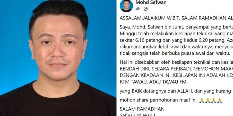 Penyampai Radio Mohon Maaf Kerana Tersiar Azan Maghrib Sebelum Masuk Waktu