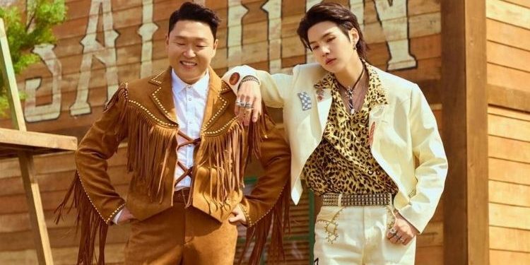 Single Baharu PSY Kolaborasi Bersama Suga BTS Dapat Sambutan Hangat Peminat