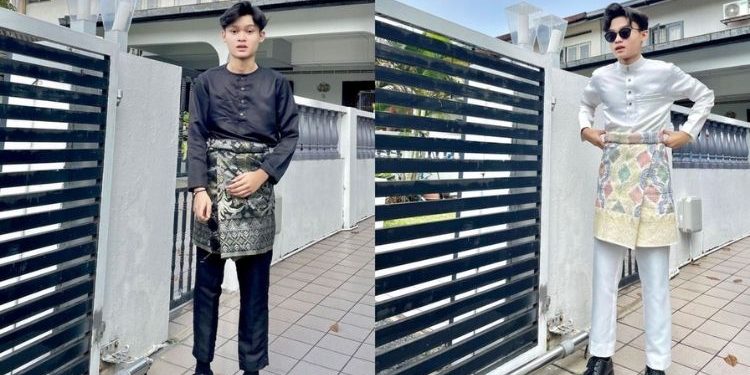 Zaki Yamani Beraya Sakan, Persalinan Baju Melayu Ditaja Jenama Terkenal Tempatan
