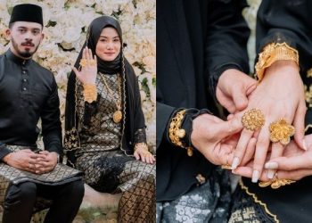 [VIDEO] Pertunangan Diatur Keluarga, Cincin Unik Si Kacak Dan Jelita Curi Tumpuan