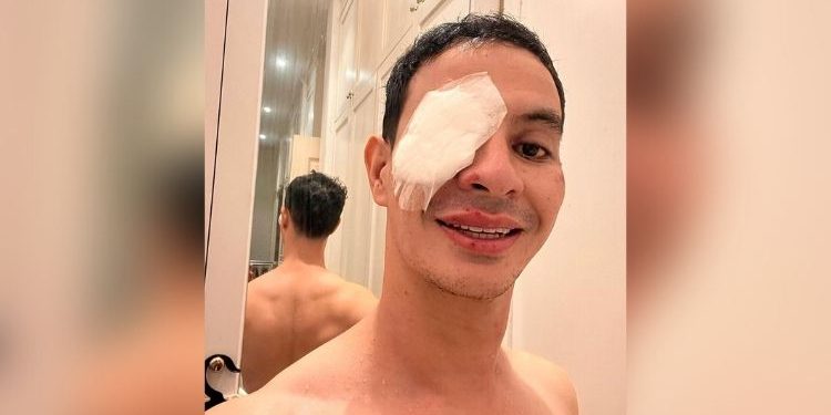 “Orang Dah Cakap, Degil!” – Sambutan Syawal Terbantut, Mata Harris Annuar Berbalut Kain