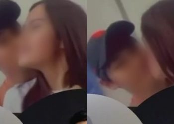 [VIDEO] Klip Pelakon Dan Anak Pendakwah Terkenal Bercium Tular Di Media Sosial