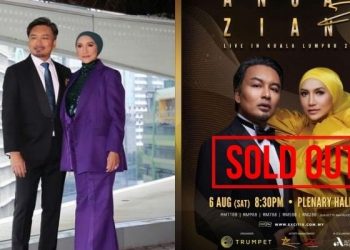 Anuar Dan Ziana Zain Kelu Lidah, Tiket Konsert Sold Out Dalam Masa Singkat