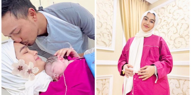 “Ayah Awak Superhero!” – Elfira Menangis Tengok Suami Sambut Anaknya Keluar