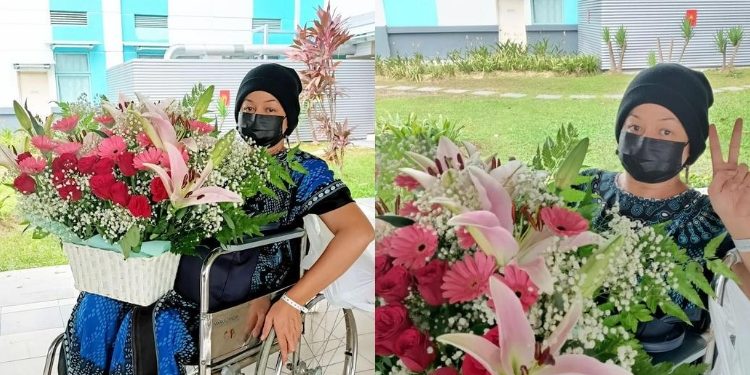 “Ini Semua Berkat Doa Suami Dan Semua Pihak” – Jasmin Hamid Dibenarkan Pulang