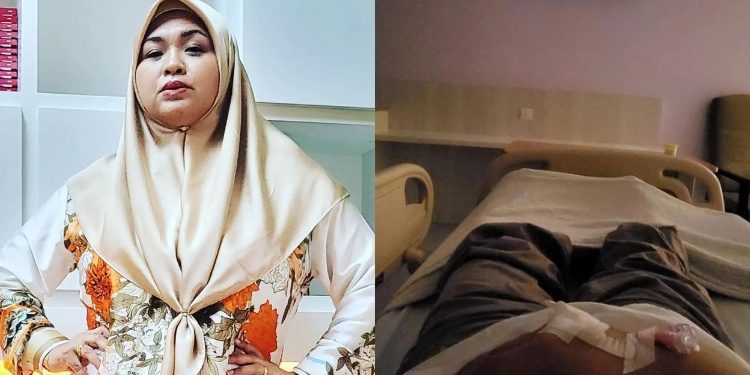 “Doktor Pelik Saya Boleh Berjalan” – Ieda Moin Dimasukkan Ke Wad Akibat Darah Tinggi