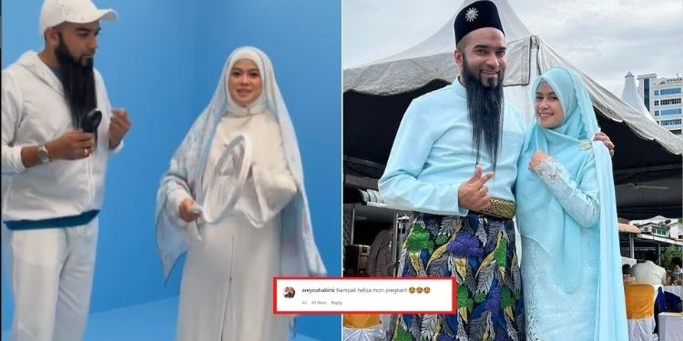 “Macam Pregnant Je” – Peminat Dakwa Nampak Baby Bump, Heliza Helmi Berbadan Dua?