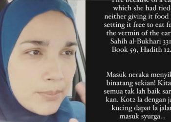 “Masuk Neraka Seksa Binatang Sekian!” – Wardina Safiyyah Pesan Sayangilah Haiwan