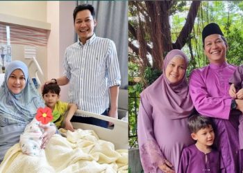 Selepas Dua Anak Lelaki, Akhirnya Raja Farah Timang Puteri Sulung