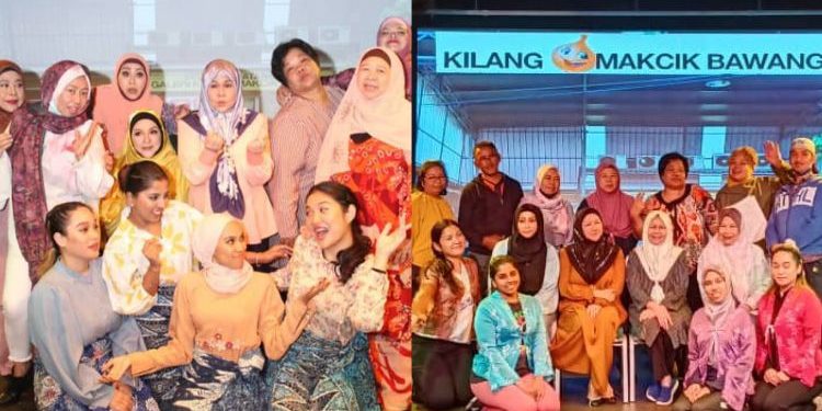 Empat Dara Dan Makcik Bawang Bergosip Sampai Ke Melaka, Tak Sangka Dapat Untung