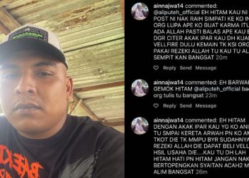 “Dah Lah Hitam, Hati Pun Hitam” – Dituduh Aniaya Kakak Ipar, Ali Puteh Rileks Balas Cacian Netizen