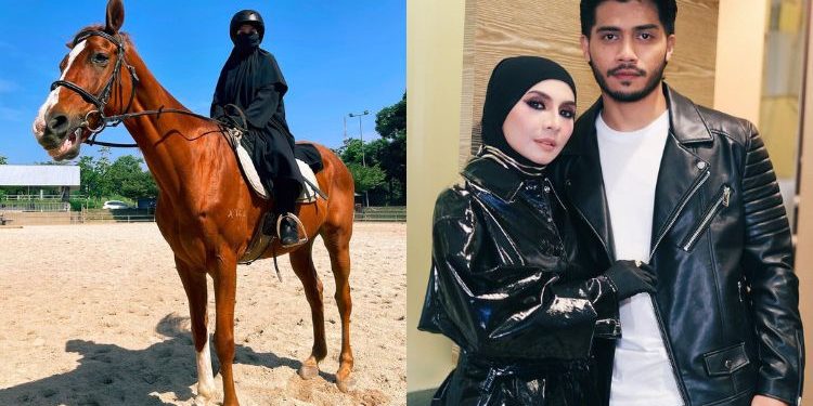 Gian Menunggang, Zizi Kirana Tolak Barang Mewah, Minta Suami Belikan Kuda Baka Arab