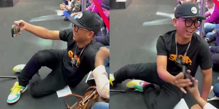 [VIDEO] Terpaksa Mengesot Demi Layani Kerenah Peminat – “Ajak Memang Sempoi!”