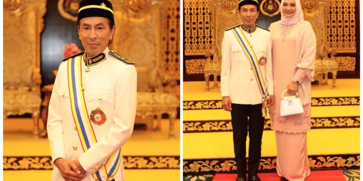 Terima Pingat Darjah Pangkuan Seri Melaka, Amy Search Dikurniakan Gelaran Datuk