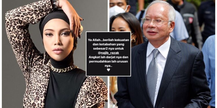 “Ya Allah, Berilah Kekuatan Dan Angkatlah Darjatnya” – Elyana Titip Doa Buat Najib Razak