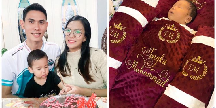 Beri Nama Tengku Muhammad Yusuf Al-Abidin Petra, Fara Hezel Sambut Bayi Lelaki