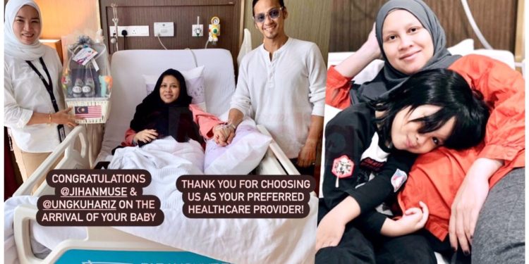 “Akhirnya Arsalan Dah Ada Adik” – Ungku Hariz Dan Jihan Muse Sambut Kelahiran Anak Kedua