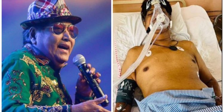 Hidap Paru-paru Berair, M Daud Kilau Terpaksa Guna Alat Bantuan Pernafasan