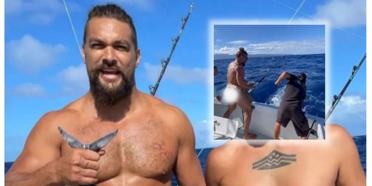 [V] Memancing Di Lautan, Namun Punggung Jason Aquaman Terpancing Perhatian Netizen