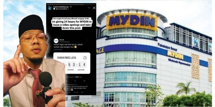 Akibat Dihina, Caprice Tuntut Mydin Mohon Maaf Segera, Bakal Failkan Saman RM30 Juta