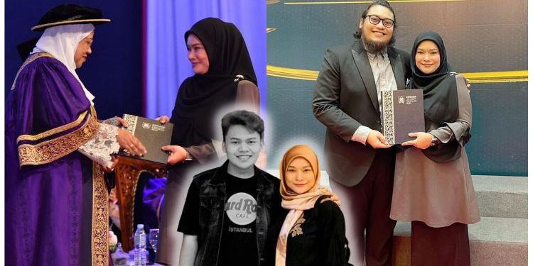 [V] “Alif, Mama Tolong Ambilkan Ya” – Nora Ariffin Sebak Terima Skrol Diploma Arwah Anak