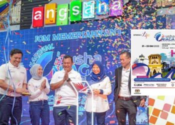 Karnival USHAniaga Keluarga Malaysia 2022 Tarik Pengunjung Dari Singapura Ke Johor