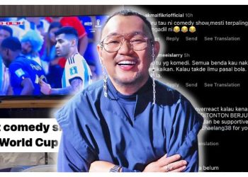 [V] “Baik Kau Diam!” – Netizen Basuh Michael Ang, Samakan Aksi Piala Dunia Dengan Komedi TV