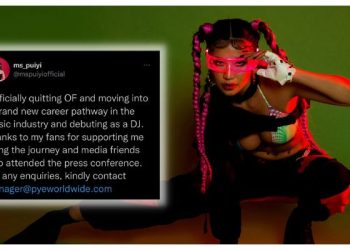 Artis Porno Playboy Pertama Malaysia, Puiyi Umum Tukar Kerjaya, Mahu Jadi DJ Muzik
