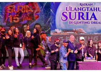 Berjaya Jadi Top 3, Suria FM Rai Ulang Tahun Ke-15 Penuh Gaya – “On Air Atas Kapal Mewah”