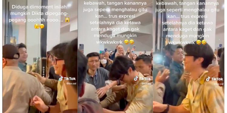 [V] Anu Diramas Peminat, Vokalis Kacak Dikta Terpaksa Tahan Senak Sakit Sampai Terduduk