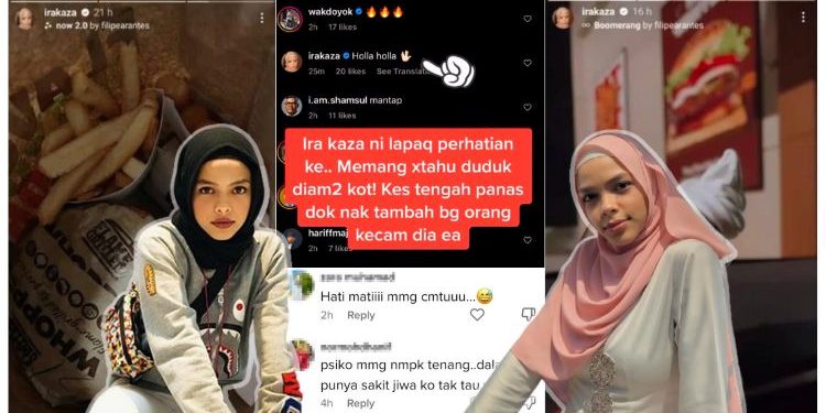 [V] Puteri Sarah Sibuk Tuntut Cerai, Ira Kazar Relaks Kongsi Foto Sedang Makan Burger Dan Aiskrim