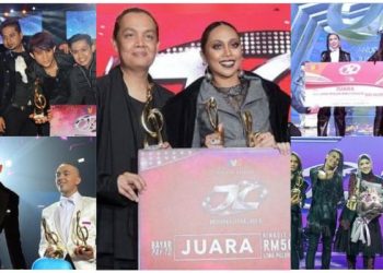 Lelaki Teragung Mendahului Carta 10 Lagu Yang Menjuarai AJL Paling BOOM!, Diikuti Oleh Potret