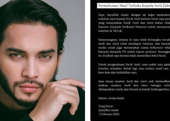 Aeril Zafrel Bagi Masa 24 Jam Kepada Pemfitnah Minta Maaf – “Aku Jamin Kau Orang Akan Disaman!”