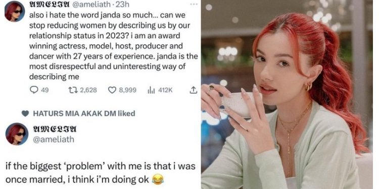 Dek Kerana Berstatus Janda, Amelia Henderson Diperlekeh – “Gelaran Itu Kedengaran Biadab!”