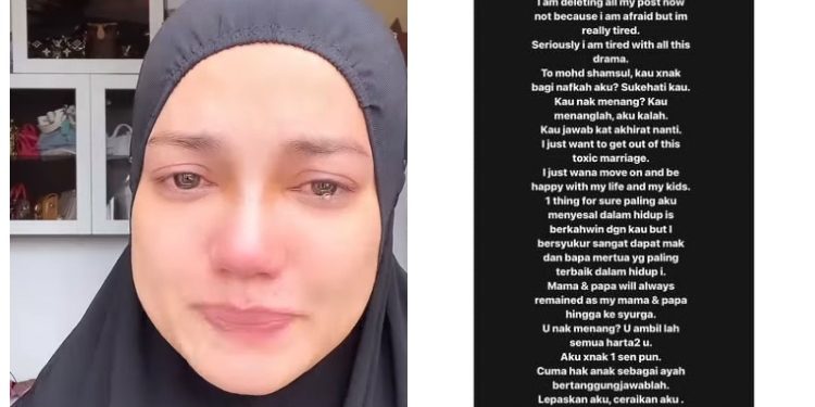 [V] “Aku Padam Semua Posting Sebab Penat Bukan Takut, Syamsul Kau Nak Menang? Menanglah, Aku Kalah!” – Puteri Sarah