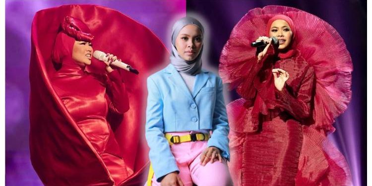 “Saya Tak Tiru Aina” – Tiada Penari Dan Prop, Busana Aufahanie Cuma ‘Rebut’ Markah Kreativiti