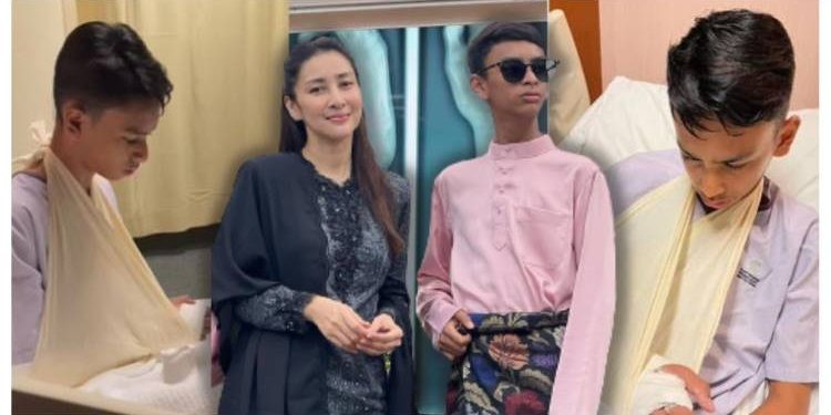 Anak Sulung Patah Tangan Ketika Main Bola, Rita Rudaini Mohon Jangan Petik Nama ‘Arwah’