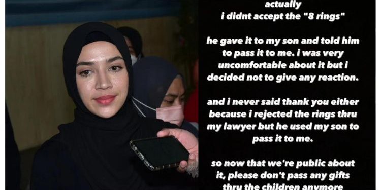 Diana Danielle Sangkal Dakwaan Farid – “Saya Tak Terima Pun Cincin Tu…”