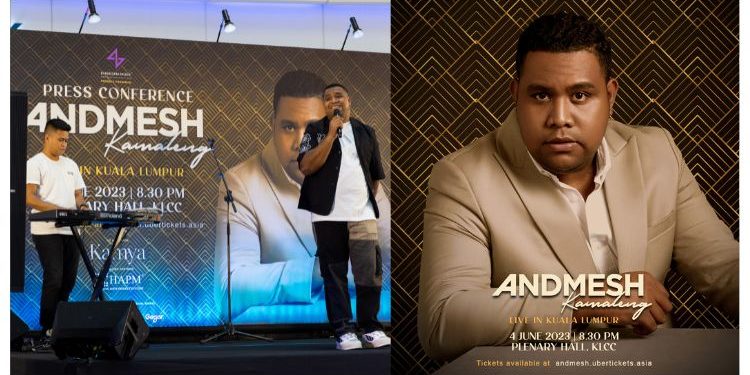 “Memang Impian Saya Mahu Mengadakan Konsert Di Malaysia” – Andmesh Kamaleng