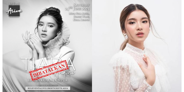 Konsert Tiara Andini Malam Ini Dibatalkan Kerana Isu Yang Tidak Dapat Dielakkan