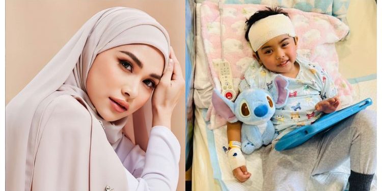 Anzalna Bantu Kumpul Dana Rawat Mas Muhammad Luth, Derita Tumor Jarang Jumpa