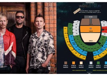 Konsert Muse Bertukar Lokasi, Bakal Berlangsung Di Stadium Nasional Bukit Jalil