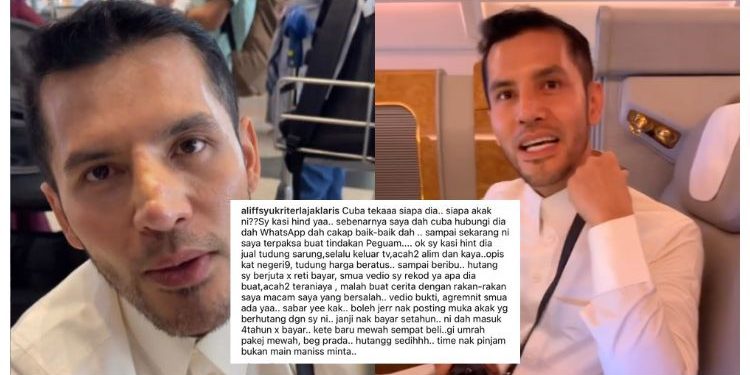 Dah Sampai Tanah Suci Mengamuk Tuntut Hutang Berjuta, Netizen Minta Aliff Syukri Fokus Ibadah